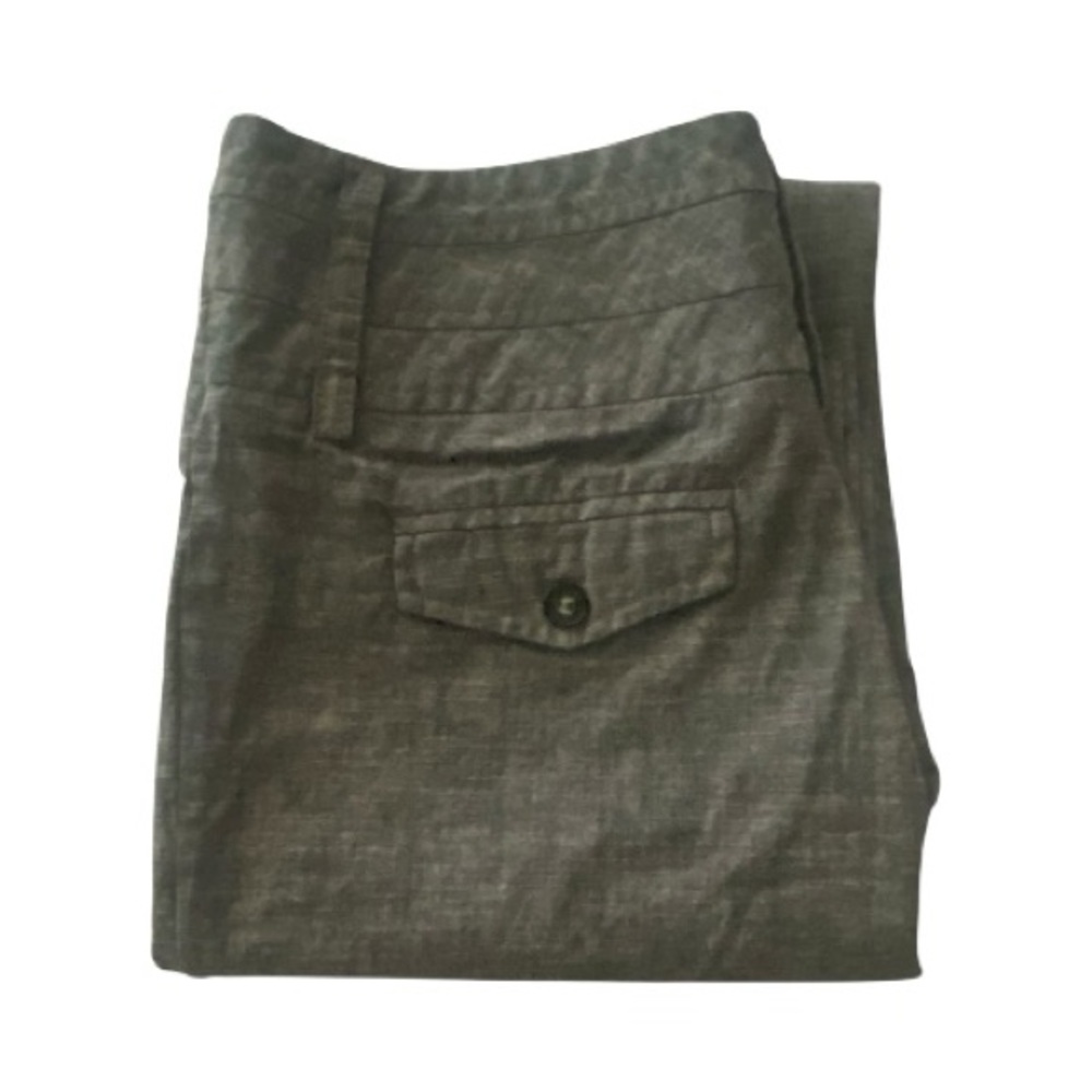 IZ BYER-gray wide waist pants-women’s size 9